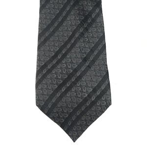 Sopranos men's silk tie in grey